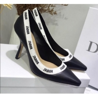 Luxurious Dior J'Adior High-Heel Pump in Lambskin and Embroidered Ribbon G12729 2020