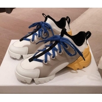 Best Product Dior D-Connect Phoenix Low-top Sneakers G11636 White/Blue 2020