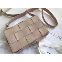 Imitation Bottega Veneta Sheepskin Weaving Original Leather 578004 Nude