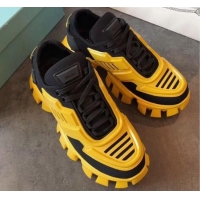 Best Price Prada Cloudbust Sneakers P01503 Yellow 2020