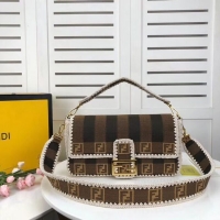 Spot Bulk FENDI fabric bag 8BR033 Coffee