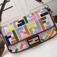 Free Shipping Discount FENDI fabric bag F0386 Rainbow