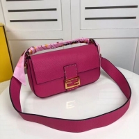 Fashion Show Collection Fendi BAGUETTE leather bag F2466 rose