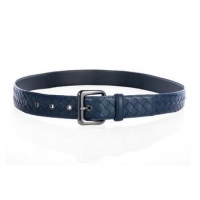 Pretty Style Bottega Veneta Intrecciato Nappa Belt BV27480 RoyalBlue