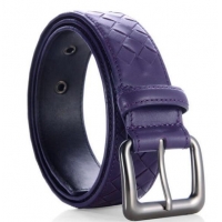 Buy Cheap Bottega Veneta Intrecciato Nappa Belt BV27480 Purple