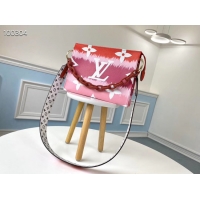 Top Quality Louis Vuitton Monogram Canvas Original Leather M68137 Red