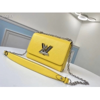 Cheapest Louis vuitton original epi leather TWIST MM M66119 yellow