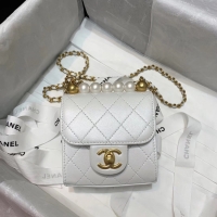 Generous Reproduction Chanel Flap Bag AP0997 white