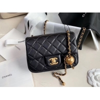 Inexpensive Chanel MINI Flap Bag Original Sheepskin Leather AS1786 black