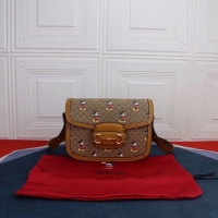 Shop Duplicate Gucci Disney x Mickey Mouse Small Shoulder Bag 602204 Brown