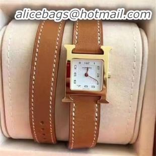 Famous Brand Discount Hermes Watch HM69312 Brown