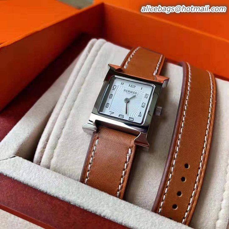 Famous Brand Discount Hermes Watch HM69312 Brown