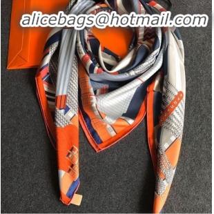 Luxury Classic Hermes Scarf HM9658 Orange