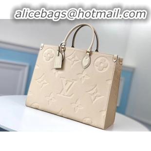 Top Quality Louis Vuitton ONTHEGO M45081 Cream