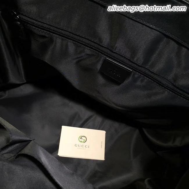 Top Quality Faux Gucci GG Supreme canvas top handle bag 337069 black