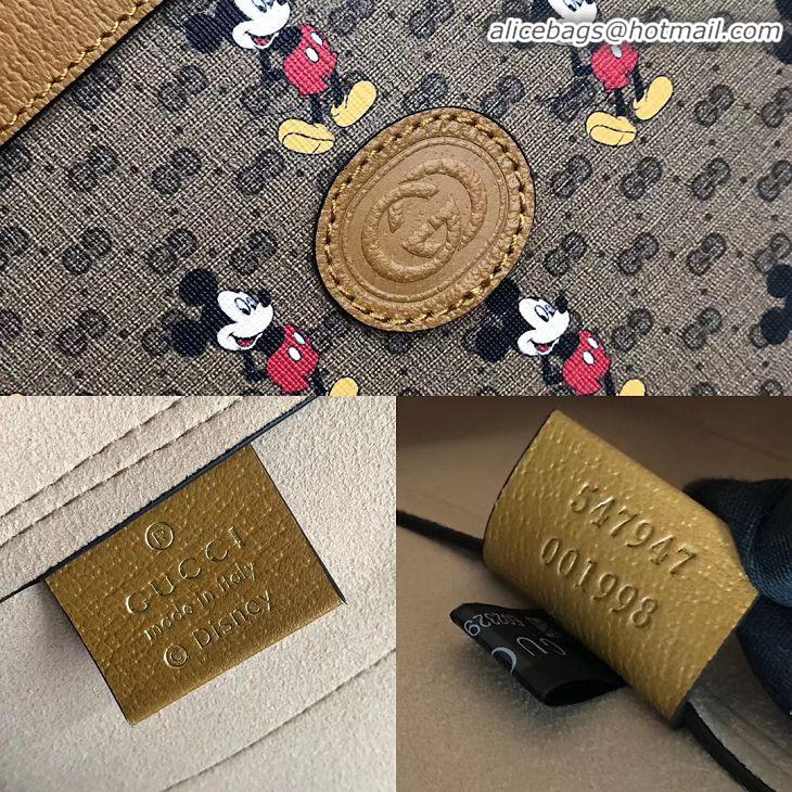 Luxury Imitation Gucci Disney x Gucci medium tote 547947 light brown