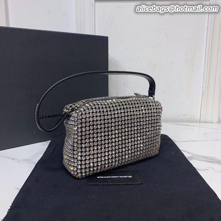 New Release Creation Alexander Wang Diamond Bag AW8979 Black