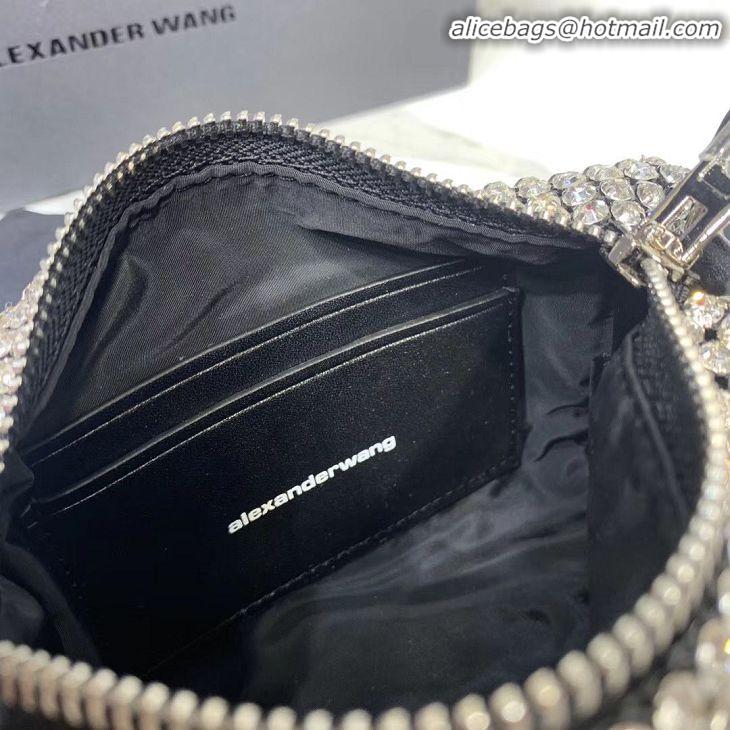 New Release Creation Alexander Wang Diamond Bag AW8979 Black