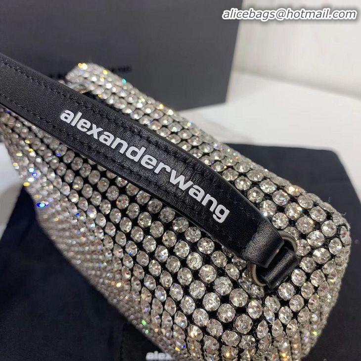 New Release Creation Alexander Wang Diamond Bag AW8979 Black