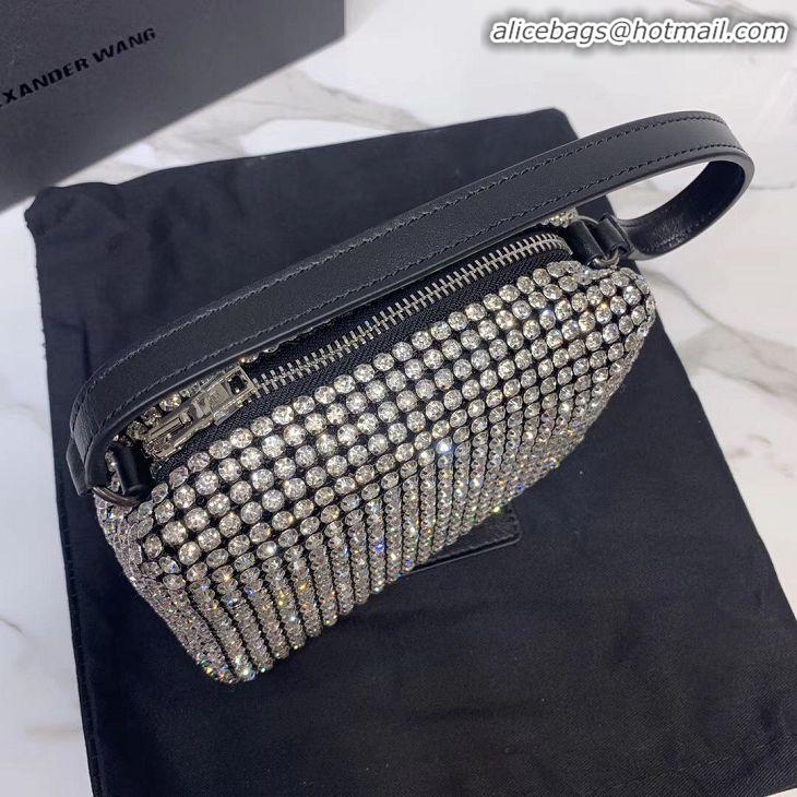 New Release Creation Alexander Wang Diamond Bag AW8979 Black