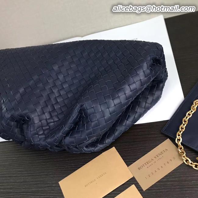 Free Shipping Discount Bottega Veneta Weave Clutch bag 585853 blue