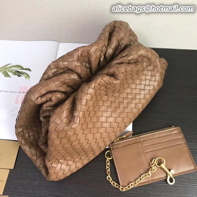 Hot Sell Bottega Veneta Weave Clutch bag 585853 brown