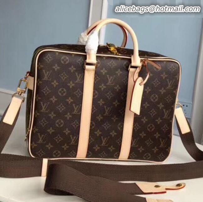 Top Quality Louis Vuitton Monogram Canvas Icare Briefcase Top Handle Bag M43423