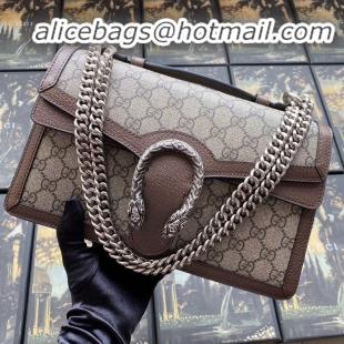 Top Quality Gucci Dionysus GG Supreme Canvas Shoulder Bag 621512 Brown