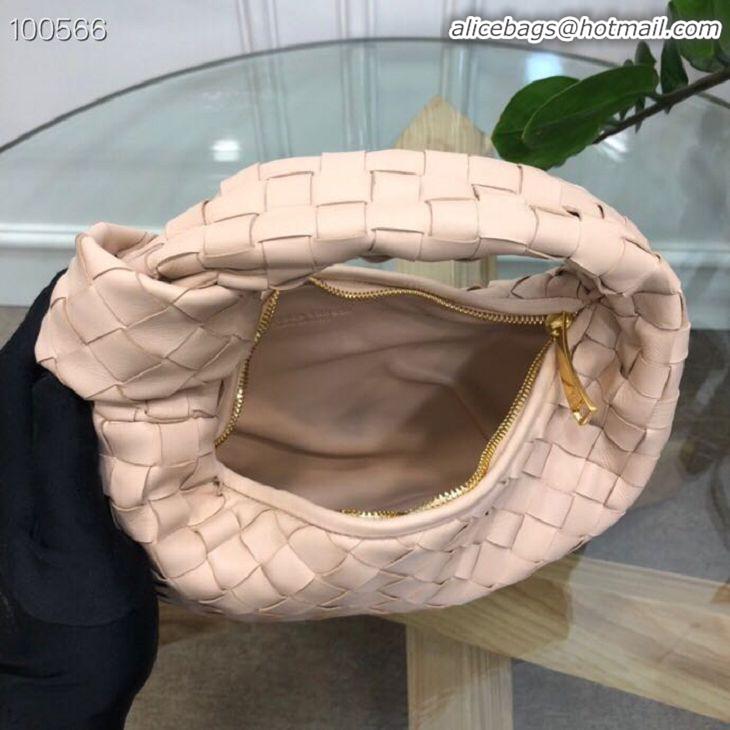 Good Discount Bottega Veneta Original Weave Leather Bag BV4589 orange Light Pink