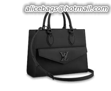 AAAAA Imitation Louis Vuitton Original LOCKME TOTE M55845 black