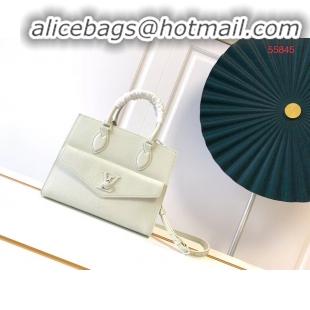 Spot Bulk Louis Vuitton Original LOCKME TOTE M55845 white