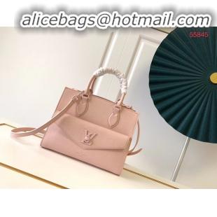 Buy Discount Louis Vuitton Original LOCKME TOTE M55845 pink