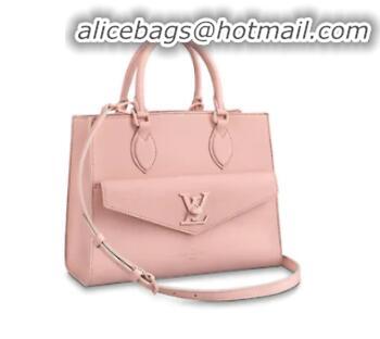 Buy Discount Louis Vuitton Original LOCKME TOTE M55845 pink