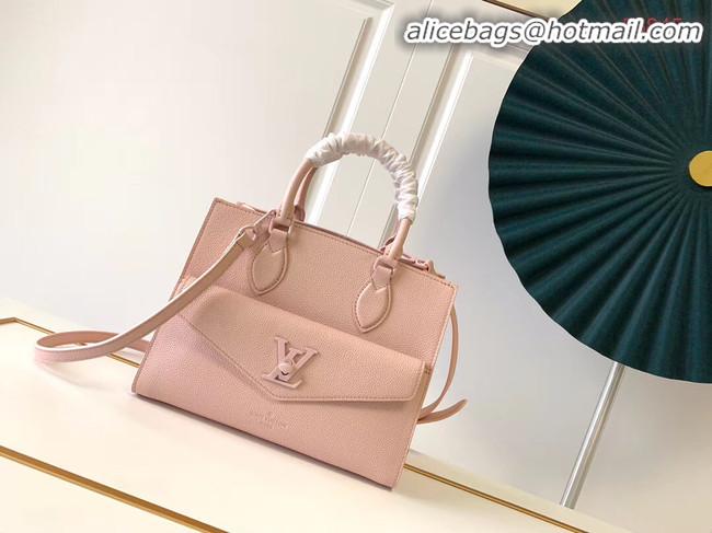 Buy Discount Louis Vuitton Original LOCKME TOTE M55845 pink