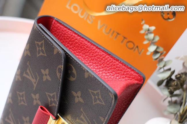 Discount Louis Vuitton Monogram Canvas Original Chain bag M60357 red