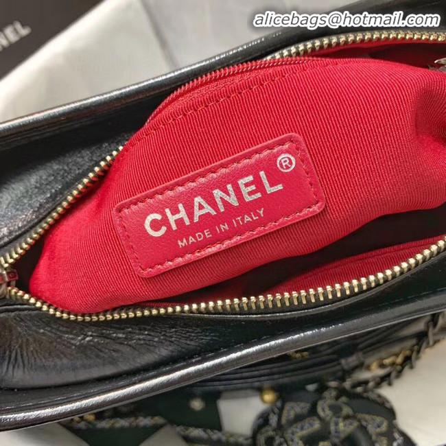 Imitation Chanel gabrielle small hobo bag AS0865 black