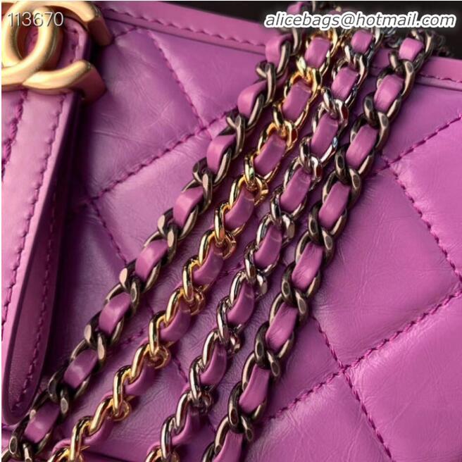 Top Quality Chanel gabrielle small hobo bag A91810 Lavender