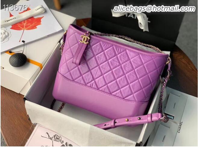 Buy Discount Chanel gabrielle hobo bag A93824 Lavender