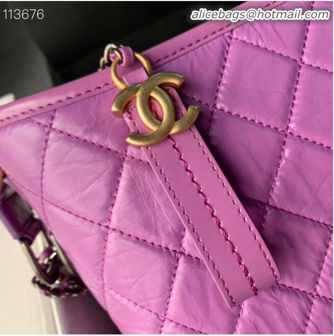 Buy Discount Chanel gabrielle hobo bag A93824 Lavender