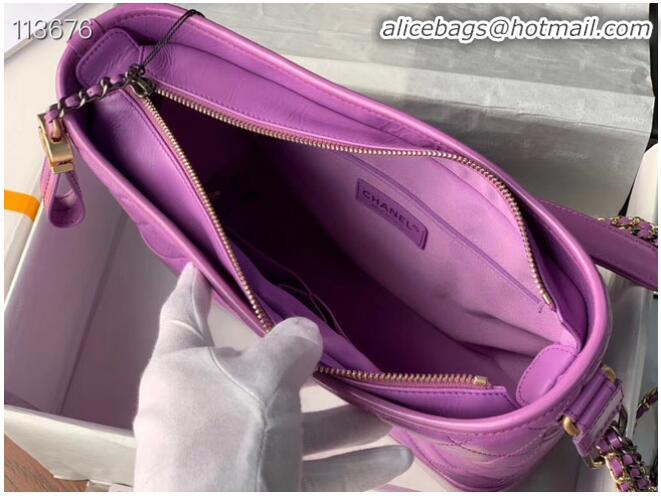 Buy Discount Chanel gabrielle hobo bag A93824 Lavender