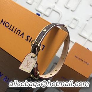 Good Product Louis Vuitton Monogram Canvas BAXTER DOG COLLAR GM M58072