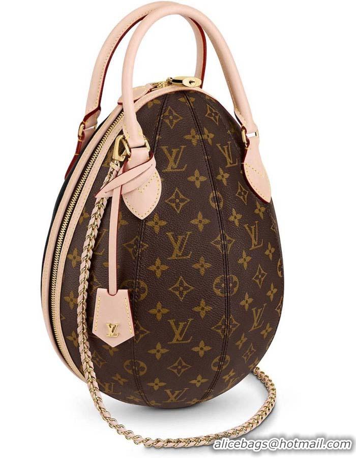 Free Shipping Discount Louis Vuitton Monogram Canvas EGG SOUPLE M45269 Black