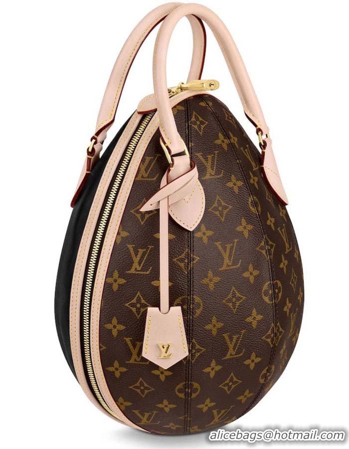 Free Shipping Discount Louis Vuitton Monogram Canvas EGG SOUPLE M45269 Black