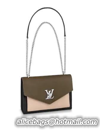 Newly Launched Louis Vuitton MYLOCKME BB M55522 apricot&green