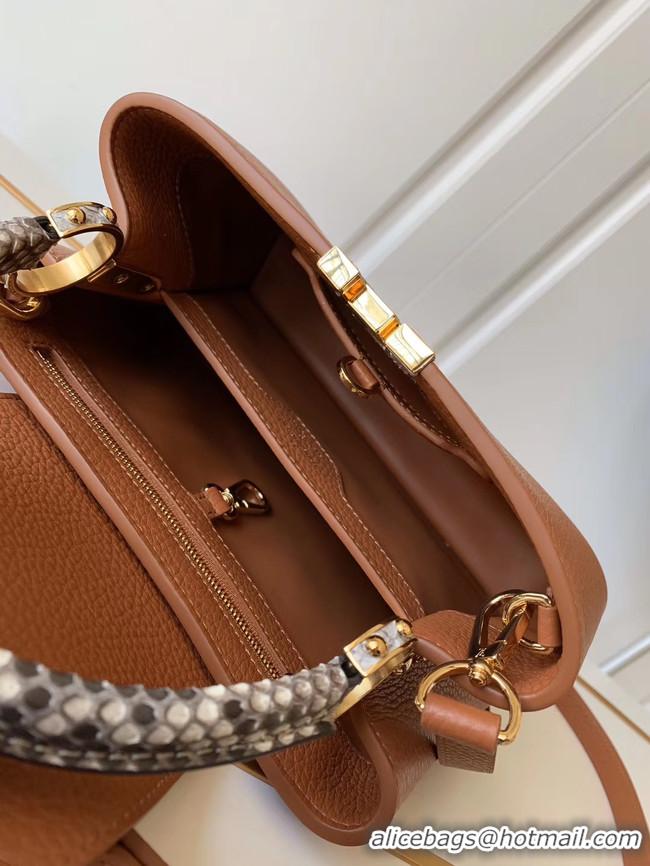 Particularly Recommended Louis Vuitton CAPUCINES PM M523867 brown