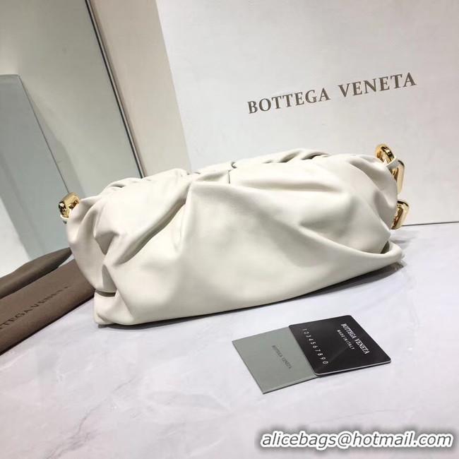 Latest Style Bottega Veneta Nappa lambskin soft Shoulder Bag 620230 White