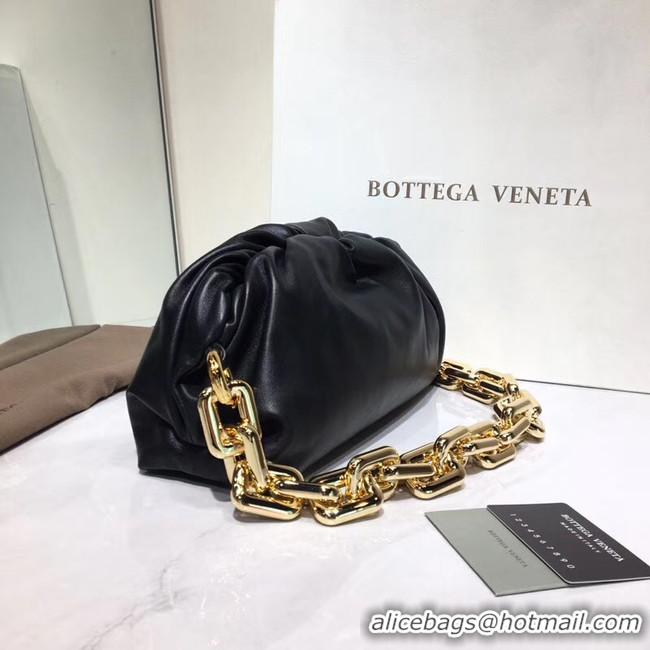 Shop Cheap Bottega Veneta Nappa lambskin soft Shoulder Bag 620230 Black