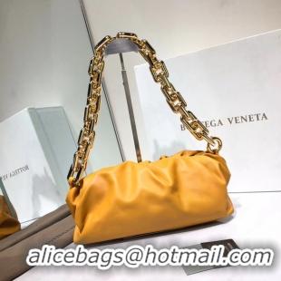 Spot Wholesale Bottega Veneta Nappa lambskin soft Shoulder Bag 620230 Yellow