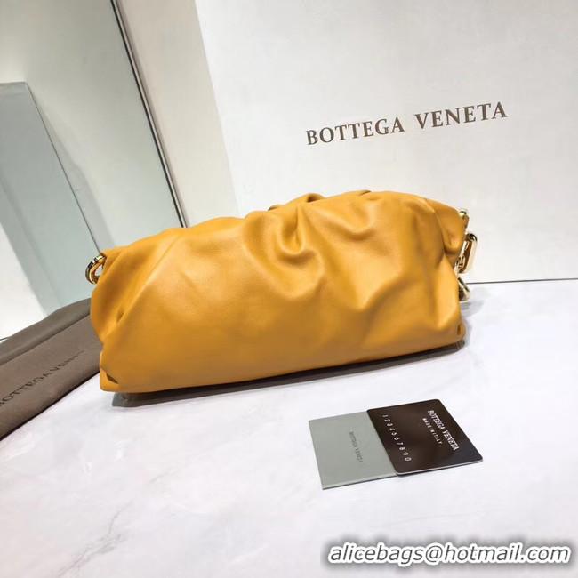 Spot Wholesale Bottega Veneta Nappa lambskin soft Shoulder Bag 620230 Yellow