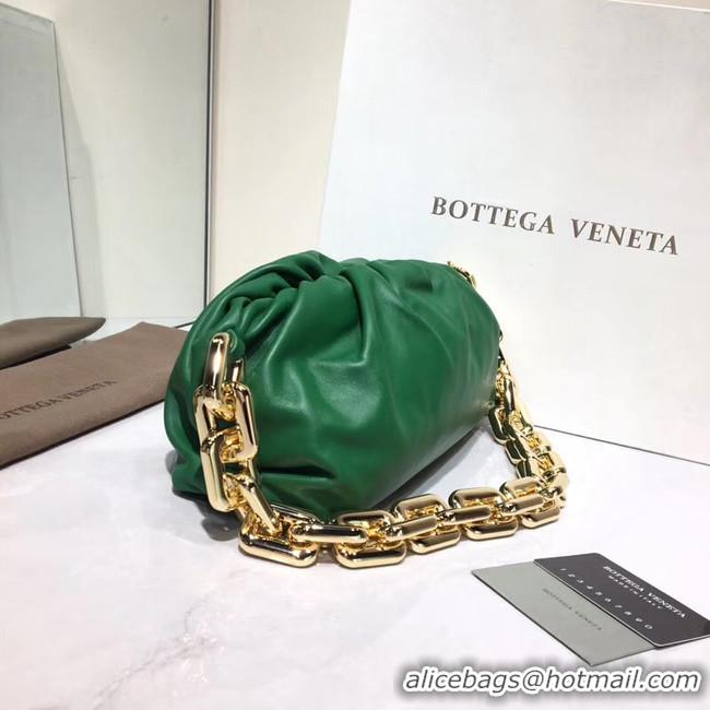 Original Cheap Bottega Veneta Nappa lambskin soft Shoulder Bag 620230 Green